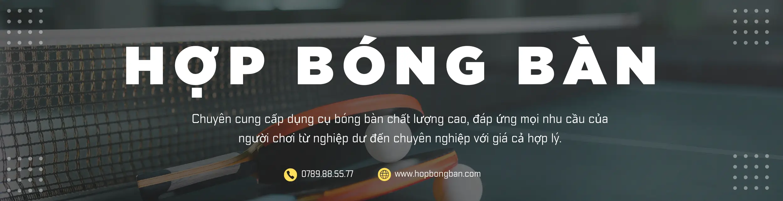 Banner Hợp Bóng Bàn