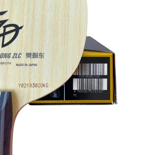 Cận Cảnh Số Seri Trùng Khớp Với Hộp Cốt Vợt Bóng Bàn Fan Zhendong ZLC