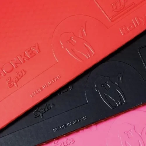 Mặt vợt Red Monkey Spin có 3 màu đỏ,đen,hồng
