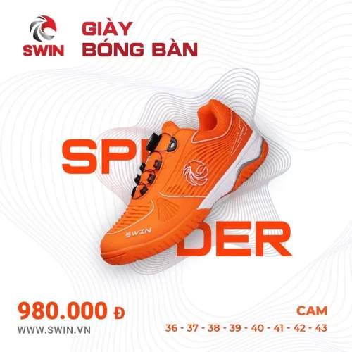 Giày Spider Màu Cam