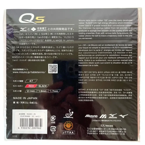 Mặt Sau Mizuno Q5 Nguyên Seal