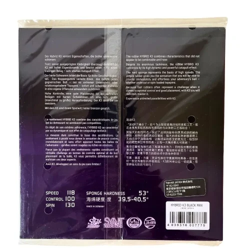 Mặt Sau Tibhar Hybrid K3 Nguyên Seal