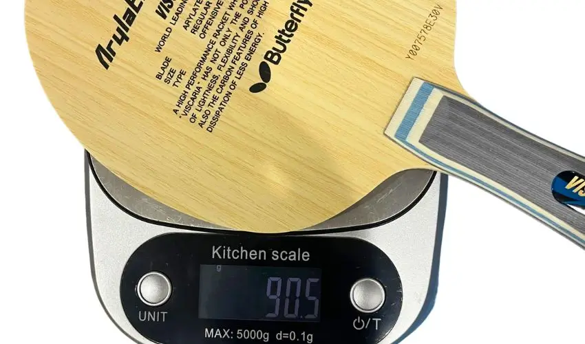 Trọng Lượng Cốt Vợt Viscaria Nội địa Nhật