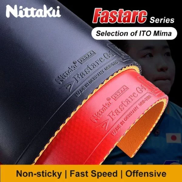 Các Tính Năng Của Mặt Vợt Nittaku Fastarc G1