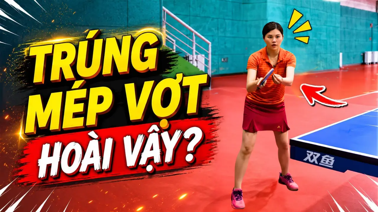 Giật Thuận Tay Liên Tục Cứ Trúng Mép Vợt 3 Nguyên Nhân Và Cách Sửa!